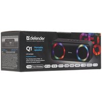 Портативная колонка Defender Q1, черный