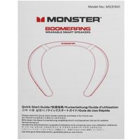 Портативная колонка MONSTER Boomerang, черный
