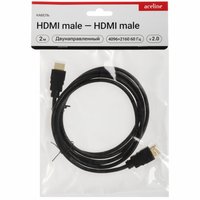 Кабель  Aceline HDMI - HDMI, 2 м