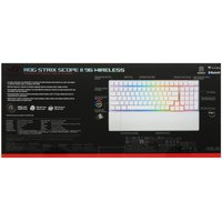 Keyboard  wired + wireless ASUS X901 ROG Strix Scope II