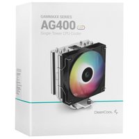 Кулер для процессора DEEPCOOL AG400 LED [AG400 LED 1700 NATIVE] черный