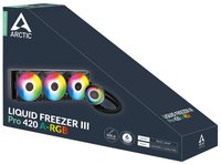 Система охлаждения ARCTIC Liquid Freezer III Pro 420 A-RGB черная