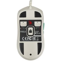 Mouse wired A4Tech Bloody W72 Ultra Pixels Green  beige