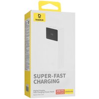 Портативный аккумулятор Baseus Star-Lord Digital Display 30W белый