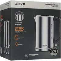 Электрочайник DEXP DK-3028 серебристый