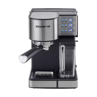 Кофеварка рожковая Polaris PCM 1536E Adore Cappuccino серый