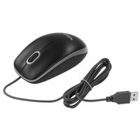 Клавиатура+мышь  проводная  Logitech MK200 черный