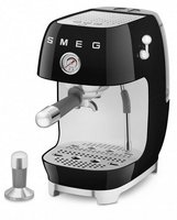 Кофеварка рожковая Smeg ECF03BLEU черный