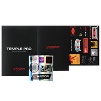 Беспроводные/проводные наушники ARDOR GAMING Temple PRO  фиолетовый 2024
