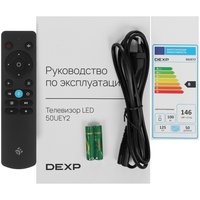 50" (125 cm) TV DEXP 50UEY2 black