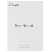 Подвесной светильник Govee RGBICWW Pendant light черный