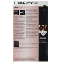 Фен Rowenta Express Style CV1803F0 черный/серый