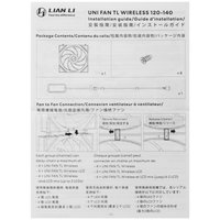 Вентилятор LIAN LI UNI FAN TL WIRELESS 140 [G99.14TL1W1B.R0] черный
