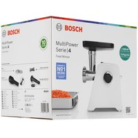 Мясорубка электрическая Bosch MFWS420W белый