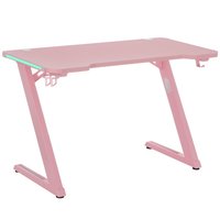 Computer desk DEXP Airbud 120P RGB pink/white