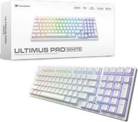 Клавиатура  проводная + беспроводная Cougar Ultimus Pro цвет белый