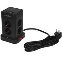 Сетевой фильтр FinePower TOW816U черный