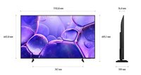 50" (125 см) Телевизор Samsung UE50U8000FUXRU черный