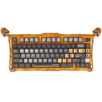 Клавиатура  проводная + беспроводная GravaStar Mercury K1 Pro Yellow цвет желтый
