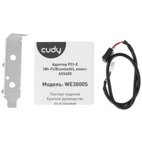 Wi-Fi адаптер + Bluetooth Cudy WE3000S