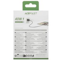 Сетевое зарядное устройство ACEFAST A136 черный