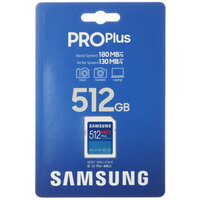 Карта памяти Samsung PRO Plus SDXC 512 ГБ [MB-SD512S/EU]