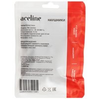 Проводные наушники Aceline FM-3261MIC  черный 2025