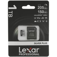 Карта памяти Lexar Professional Silver Plus microSDXC 1000 ГБ [LMSSIPL001T-BNANG]
