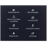 Детские часы Кнопка Жизни Aimoto Spark 4G серый