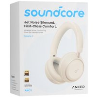 Беспроводные/проводные наушники Anker Soundcore Space Two  белый 2026