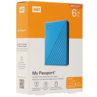 6 ТБ Внешний HDD WD My Passport [WDBR9S0060BBL-WESN]