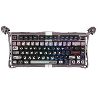 Клавиатура  проводная GravaStar Mercury V75 Pro цвет фиолетовый