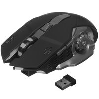 Мышь беспроводная/проводная Aceline AGS-W01  черный