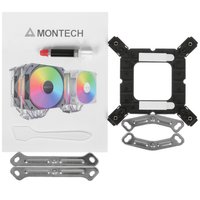 Кулер для процессора MONTECH NX600 ARGB [NX600 ARGB (B)] черный