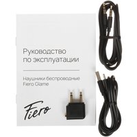 Беспроводные наушники Fiero Glame  черный