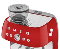 Кофеварка рожковая Smeg EGF03RDEU красный
