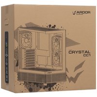 Корпус ARDOR GAMING Crystal CC1  черный