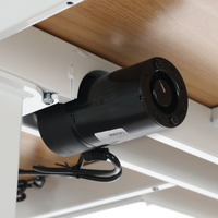 Стол компьютерный KEYRON Alcor 140 бежевый/белый