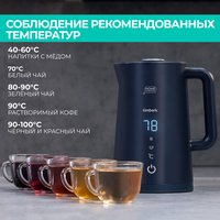 Электрочайник Timberk T-EK21S104WF черный