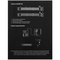 Кабель для видеокарты ARDOR GAMING ARGB Videocard Cable 2x8-pin