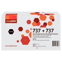 Картридж лазерный EasyPrint LC-737D U черный, с чипом