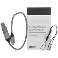 M.2 Внешний бокс DEXP MM2C3-G2-GY