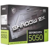 Видеокарта MSI GeForce RTX 5050 SHADOW 2X OC [RTX 5050 8G SHADOW 2X OC]