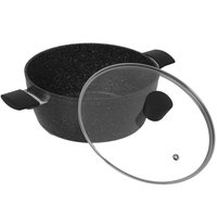 Pot Aceline A3C37 3.7 L 24 cm gray