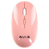 Keyboard and mouse Wireless   AULA AC306 pink