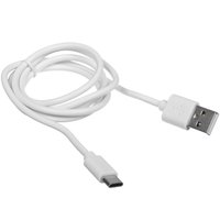 Кабель Aceline USB Type-C - USB Type-A белый 1 м