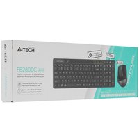 Клавиатура+мышь беспроводная   A4Tech Fstyler FB2800C Air2 черный