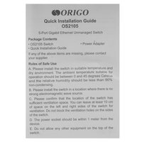 Коммутатор ORIGO OS2105