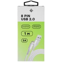 Кабель DEXP Lightning 8-pin - USB Type-A белый 1 м
