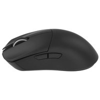 Мышь беспроводная/проводная WLMOUSE HUAN Stainless  черный